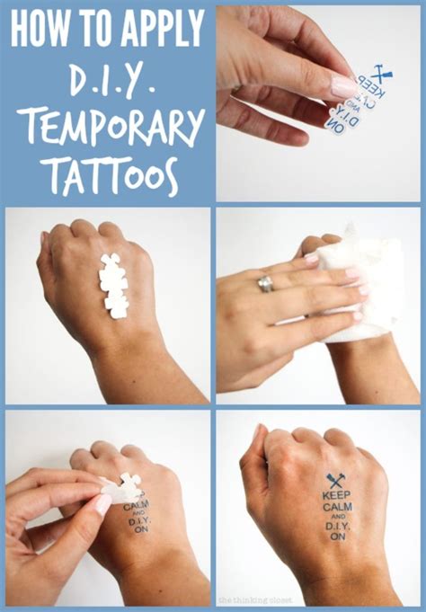 chanel fake tattoos|temporary tattoo application instructions.